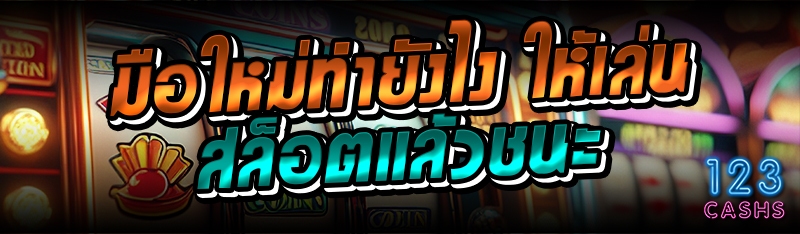 มือใหม่ทำยังไง ให้เล่นสล็อตแล้วชนะ