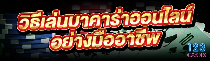 วิธีเล่นบาคาร่าออนไลน์ อย่างมืออาชีพ